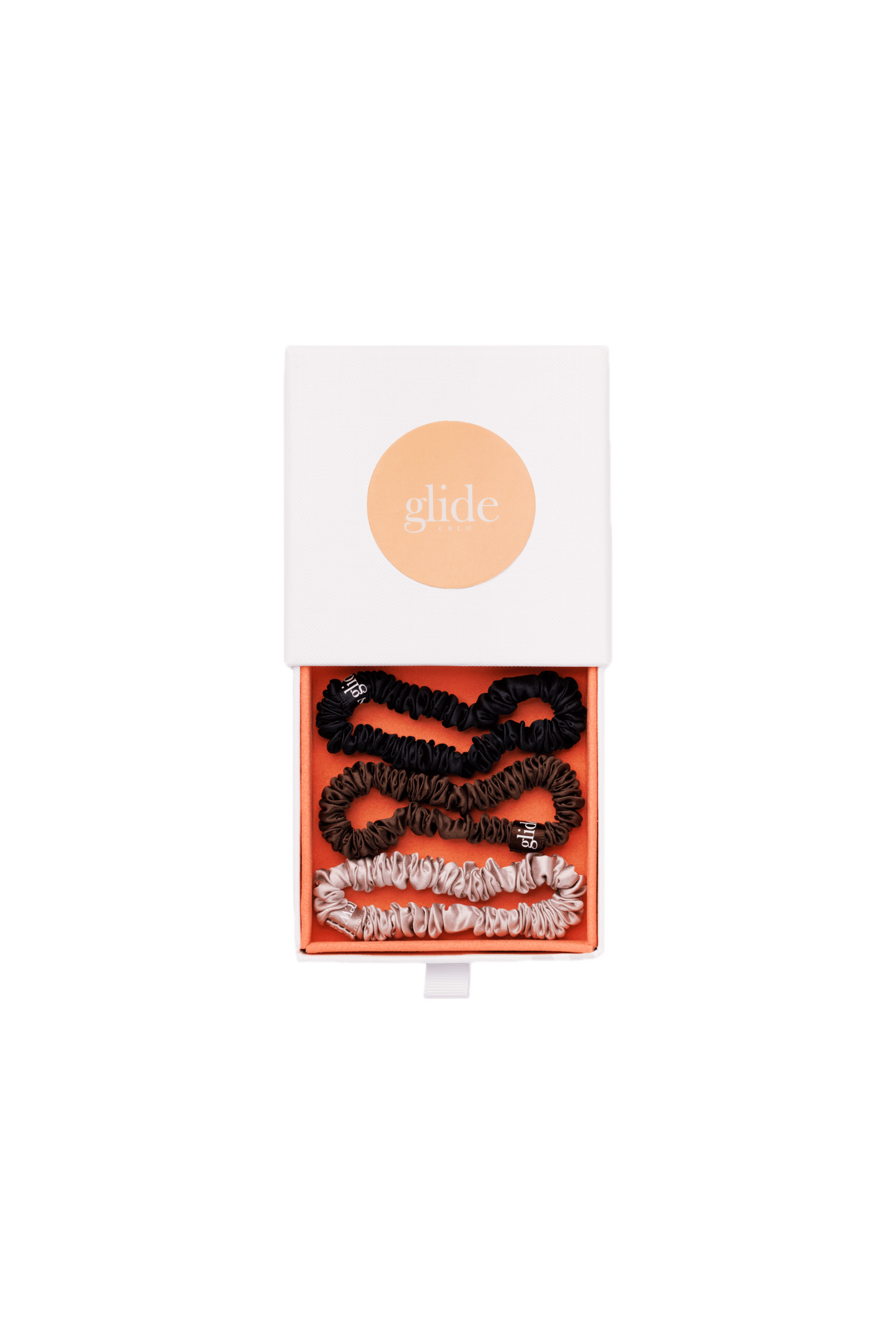 Glide Scrunchie Gift Box Cocoa