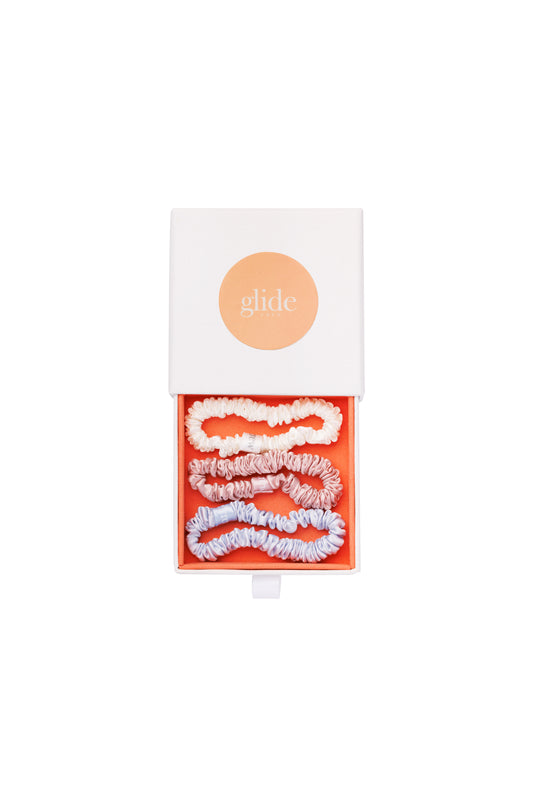 Glide Scrunchie Gift Set Pastel